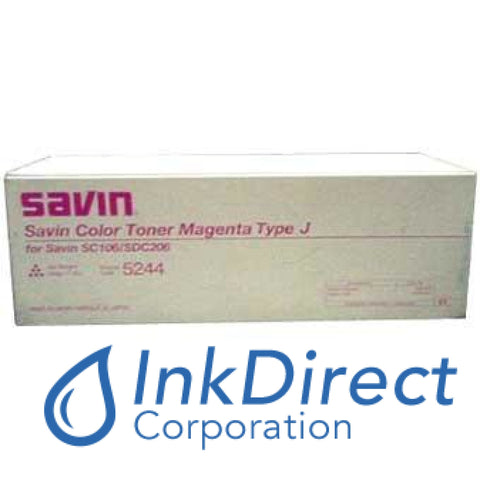 Genuine Savin 5244 Type J Toner Magenta , Savin - Copier SDC 106, 206, 206E