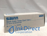 Genuine Savin 5245 Type J Toner Cyan SDC 106 206 206E Toner , Savin - Copier SDC 106, 206, 206E