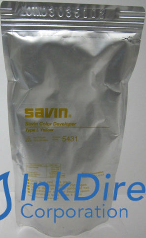Genuine Savin 5431 - L Type Developer / Starter Yellow , Savin - Fax Laser SDC 410, 410E