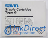 Genuine Savin 9670 Type G Staple Cartridge , Savin - Color Laser DSM 2522, 2527, 2535, 2545, C 2408, 2410, 2824, 3210, 3528, 4535, - Multi Function 4022, 4027, 8025, 8030, Ricoh   - Multi Function  AFICIO CL5000,   - Copier AFICIO  1232S,  3224C,   - Digital Copier AFICIO  1022,  1027,  1035,  1045,  1224C,  1232C,  200,  2022,  2027,  220,  270,  3025,  3030,  340,  350,  355,  450,  455,   - Multi Function AFICIO  3228C,  3235C,  3245C,