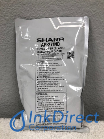 Genuine Sharp AR271ND AR-271ND Same as Sharp AR270ND / AR-270ND Developer / Starter Black Developer / Starter , Dell   - Laser Printer   1250C,  1350CNW,   - Multi Function   1355CN,  1355CNW,