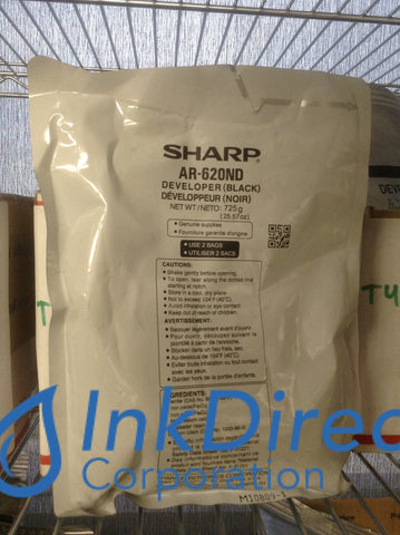 Genuine Sharp Ar620Nd Ar-620Nd Developer Black