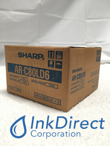 Genuine Sharp ARC80LD6 AR-C80LD6 889752 Developer Cyan AR-C860 C861 C862