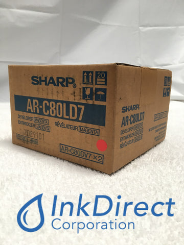 Genuine Sharp ARC80LD7 AR-C80LD7 889753 Developer Magenta AR-C860 C861 C862