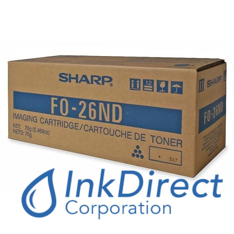 Genuine Sharp FO26ND FO-26ND Ton / Dev Black FO 2600 2700M Ton / Dev , Sharp - Fax Laser FO 2600, 2700M,