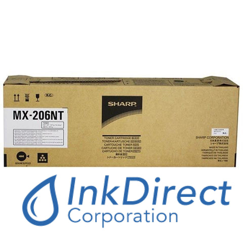 Genuine Sharp Mx206Nt Mx-206Nt Toner Cartridge Black