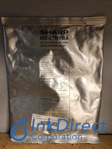 Genuine Sharp MX27NVBA MX-27NVBA Developer Black MX2300N MX2700N Developer , Sharp - Digital Copier MX 2300N, 2700N