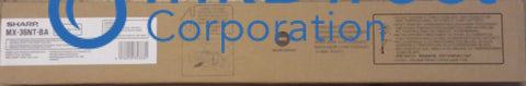 Genuine Sharp Mx36Ntba Mx-36Nt-Ba Toner Cartridge Black , MX 2610N , 3110FN , 3110N , 3610FN , 3610N