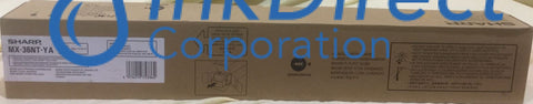 Genuine Sharp Mx36Ntya Mx-36Nt-Ya Toner Cartridge Yellow , MX 2610N, 3110FN, 3110N, 3610FN, 3610N