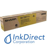 Genuine Sharp MX70NTYA MX-70NTYA   Toner Cartridge Yellow  , Sharp   - Digital Copier  MX 5500N,  6200N,  6201N,  7000N,  7001N