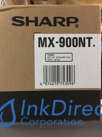 Genuine Sharp Mx900Nt Mx-900Nt Toner Cartridge Black , MX M1054 , M1204 , M904