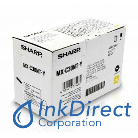 Genuine Sharp MXC30NTY MX-C30NT-Y   Toner Cartridge Yellow MX C250 C300P C300W C301W