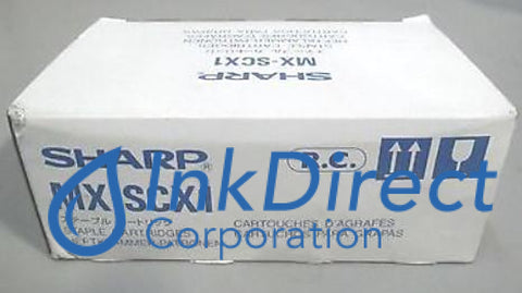 Genuine Sharp MXSCX1 MX-SCX1 Staples MX B400P B401 C400P MX-B  402 MX-M 260 283N 310 363N 363U 453N 453U 503N 503U MX 2300N 2700N 2700NJ 3500N 3501N 4501N MX-FN 10 11 X1 X9
