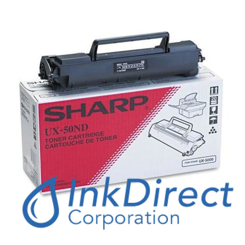 Genuine Sharp UX50ND UX-50ND Toner / Developer Black UX 5000
