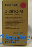 Genuine Toshiba D281Cm D-281C-M Developer / Starter Magenta