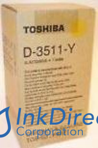 Genuine Toshiba D3511Y D-3511Y 6La27228000 Developer / Starter Yellow