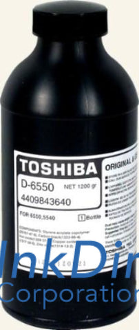 Genuine Toshiba D6550 - L D-6550 - L Developer / Starter Black  BD 5540 5560 6550 6560