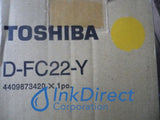 Genuine Toshiba DFC22Y D-FC22-Y Developer / Starter Yellow   FC 15 22 25P