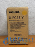 Genuine Toshiba DFC35Y D-FC35-Y Developer Yellow Developer , Toshiba - Digital Copier e-Studio 2500C, 3500C,