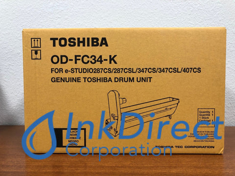 Genuine Toshiba Od-Fc34K Odfc34K Od-Fc34-K Drum Unit Black