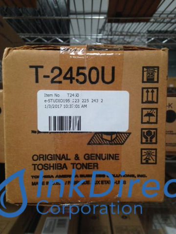 Genuine Toshiba T-2450U T2450U   Toner Cartridge Black  E Studio 195 223 225 243 245