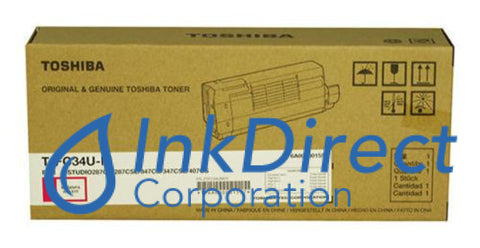 Genuine Toshiba T-FC34U-M TFC34UM   Toner Magenta  e-Studio 287CS 347CS 407CS