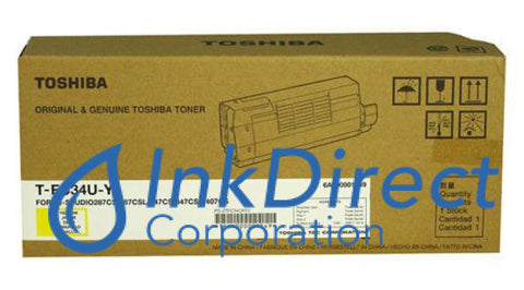 Genuine Toshiba T-FC34U-Y TFC34UY   Toner Yellow  e-Studio 287CS 347CS 407CS