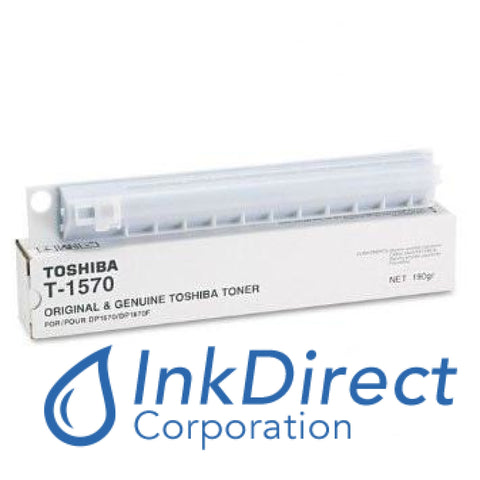 Genuine Toshiba T1570 - L T-1570 - L Toner Cartridge Black DP 1570 1870F