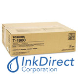 Genuine Toshiba T1900 T-1900 Toner Cartridge Black