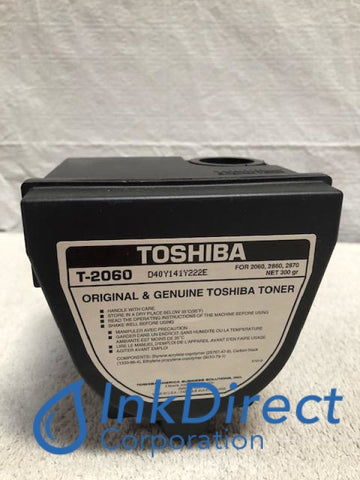 Genuine Toshiba T2060 - L T-2060 - L Toner Cartridge Black Toner Cartridge , Toshiba - Copier BD 2060, 2860,