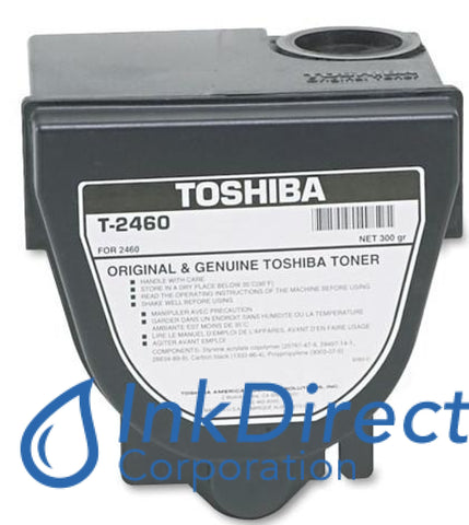 Genuine Toshiba T2460 - L T-2460 - L Toner Cartridge Black  DP 2460 2570