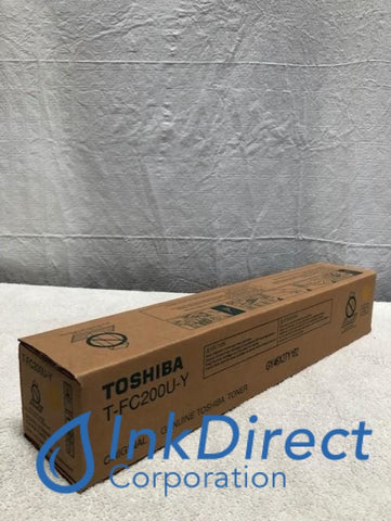 Genuine Toshiba TFC200UY T-FC200U-Y Toner Cartridge Yellow e-Studio 2000AC 2500AC Toner Cartridge , Toshiba   - Multi Function  e-Studio 2000AC,  2500AC,