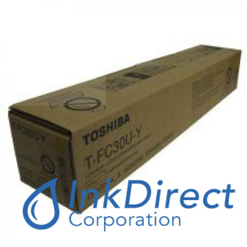 Genuine Toshiba TFC30UY T-FC30U-Y   Toner Cartridge Yellow e-Studio 2050C 2051C 2550C 2551C