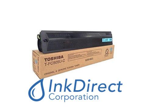 Genuine Toshiba TFC505UC T-FC505U-C   Toner Cartridge Cyan  e-Studio 2505AC 3005AC 3505AC 4505AC 5005AC