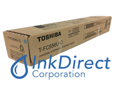Genuine Toshiba Tfc556Uc T-Fc556U-C Toner Cartridge Cyan , Toshiba   - Multi Function  e-Studio 5506AC,  5506ACT,  6506AC,  6506ACT,  7506AC,  7506ACT