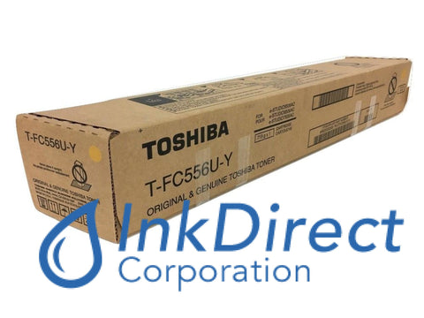 Genuine Toshiba TFC556UY T-FC556U-Y   Toner Cartridge Yellow  E Studio 5506AC 5506ACT 6506AC 6506ACT 7506AC 7506ACT
