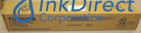 Genuine Toshiba TFC65Y T-FC65-Y   Toner Cartridge Yellow e-Studio 5540C 6540C 6550C