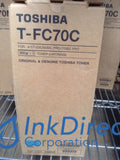 Genuine Toshiba TFC70C T-FC70C Toner Cartridge Cyan  e-Studio 5530C Pro 7030C Pro