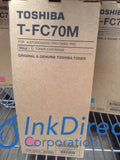 Genuine Toshiba TFC70M T-FC70M Toner Cartridge Magenta  e-Studio 5530C Pro 7030C Pro