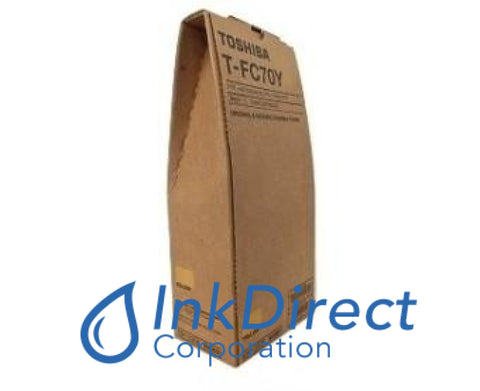 Genuine Toshiba TFC70Y T-FC70Y Toner Cartridge Yellow   e-Studio 5530C Pro 7030C Pro