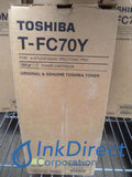 Genuine Toshiba Tfc70Y T-Fc70Y Toner Cartridge Yellow Toner Cartridge