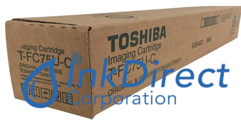 Genuine Toshiba TFC75UC T-FC75U-C   Toner Cartridge Cyan  E Studio 5560C 6560C 6570C