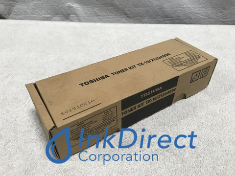 Genuine Toshiba TK15 TK-15 Toner Cartridge Black DP 120F 125F Toner Cartridge