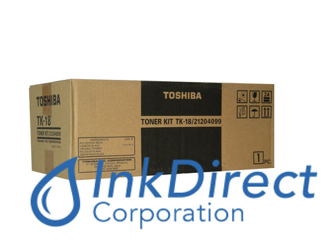 Genuine Toshiba TK18 TK-18 Toner Cartridge Black   DP 85 - All-in-One DP  80 - Fax Laser DP  80F  85F