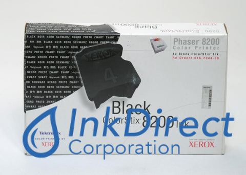 Genuine Xerox 016-2044-00 016204400 Phaser 8200 Ink Stick Black