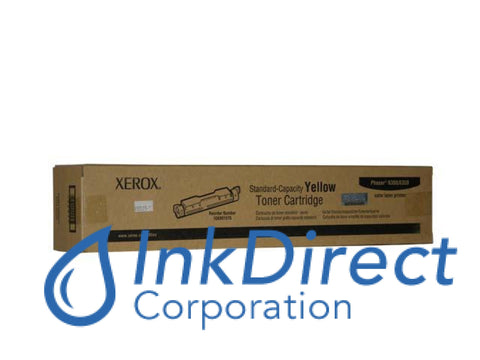Genuine Xerox 106R1075 106R01075 Phaser 6300 / 6350 Standard Yield Toner Cartridge Yellow