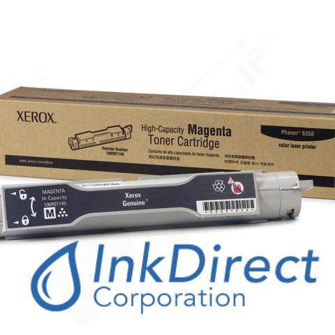 Genuine Xerox 106R1145 106R01145 Phaser 6350 High Yield Toner Magenta