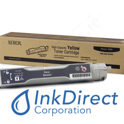 Genuine Xerox 106R1146 106R01146 Phaser 6350 High Yield Toner Yellow