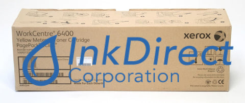 Genuine Xerox 106R1326 106R01326 Workcentre 6400 Metered Toner Cartridge Yellow