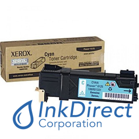 Genuine Xerox 106R1331 106R01331 Phaser 6125 Toner Cartridge Cyan